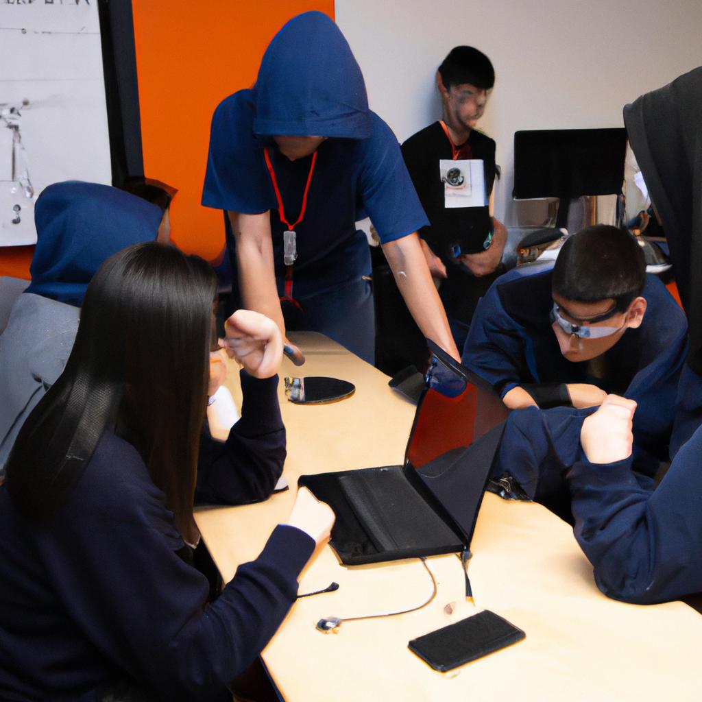 UC Berkeley cyber security students engaged in a realistic hacking simulation exercise.